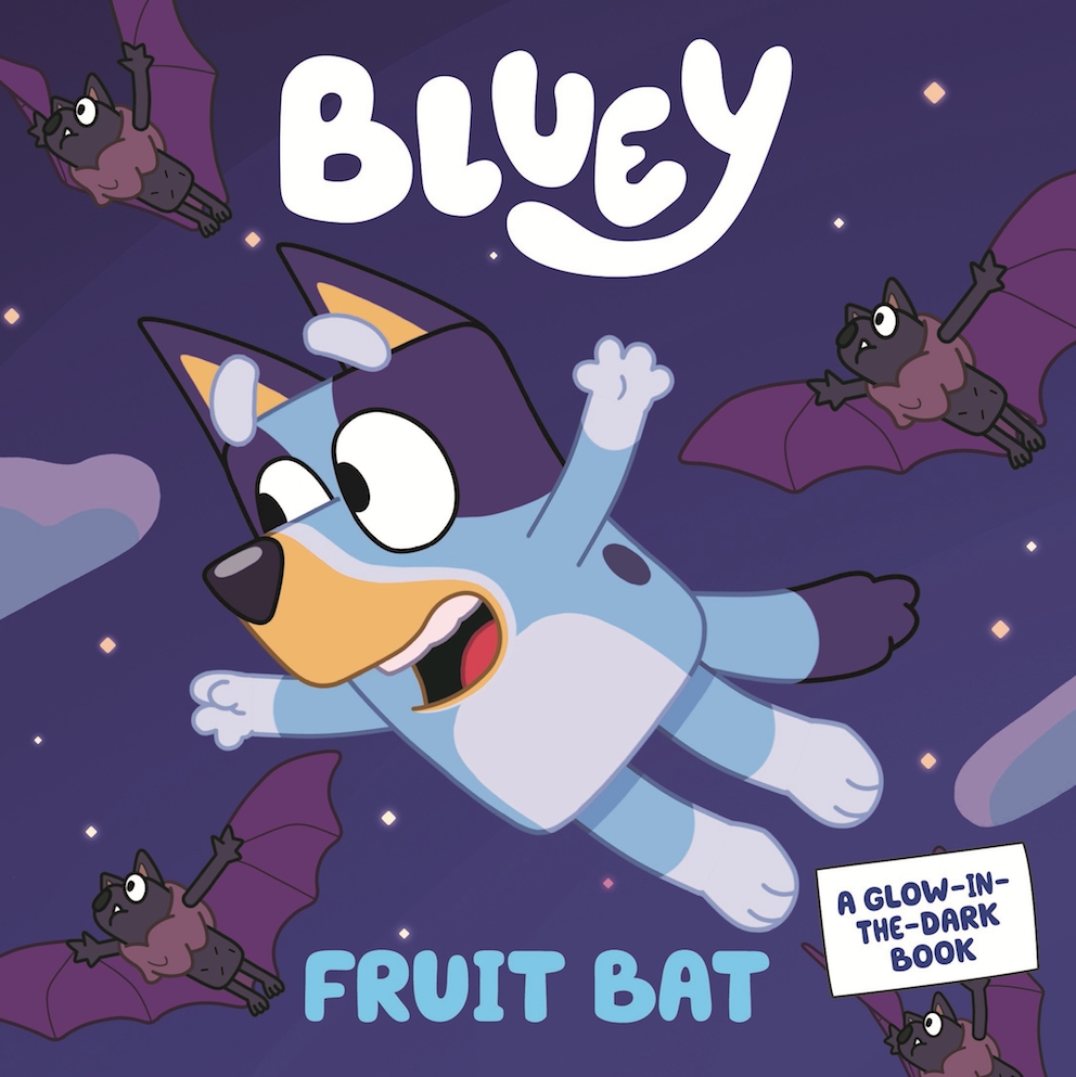 Bluey Fruit Bat from Bookcylce